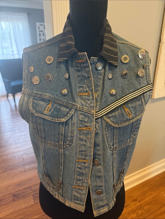 The Limited Jackets & Blazers - Vintage The Limited denim vest